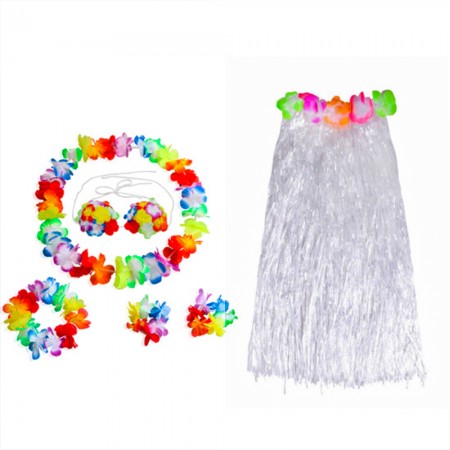 Карнавальный костюм Гавайский (белый)